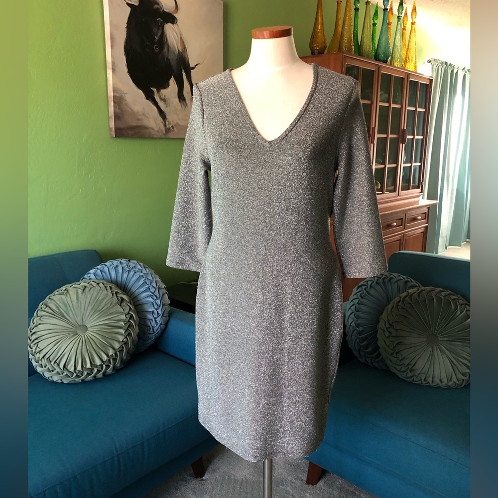 Silver Sparkle dress - Picture 1 of 9